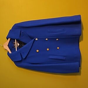 J. Crew Blue Wool Peacoat